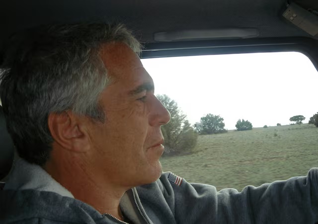 Jeffrey Epstein, seen in this image released by the Department of Justice in Washington, D.C., U.S., on December 19, 2025 as part of a new trove of documents from its investigations into the late financier and convicted sex offender. U.S. Justice Department/Handout via REUTERS/File Photo