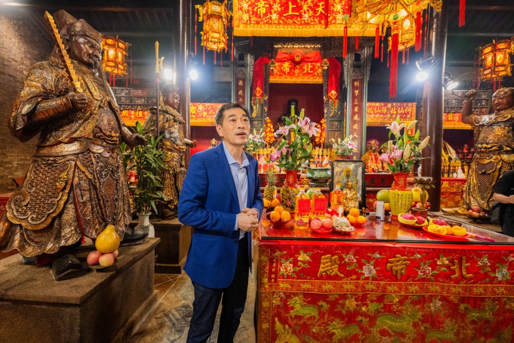 Ricky Wong visited the Yuk Hui Temple in Wan Chai.