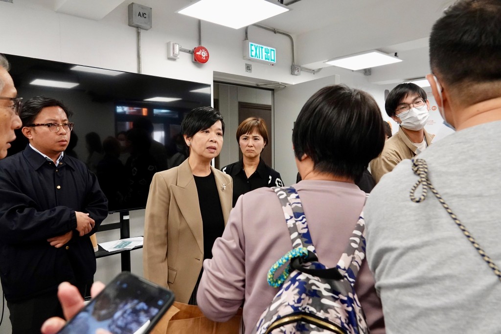 Ho visited the Good House. (Source: Ho's Facebook) 