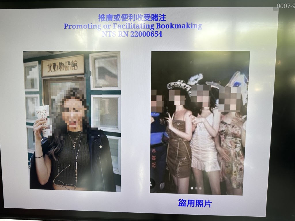 Seven women, including influencer, were arrested for using online platforms to promote overseas gambling in the last World Cup