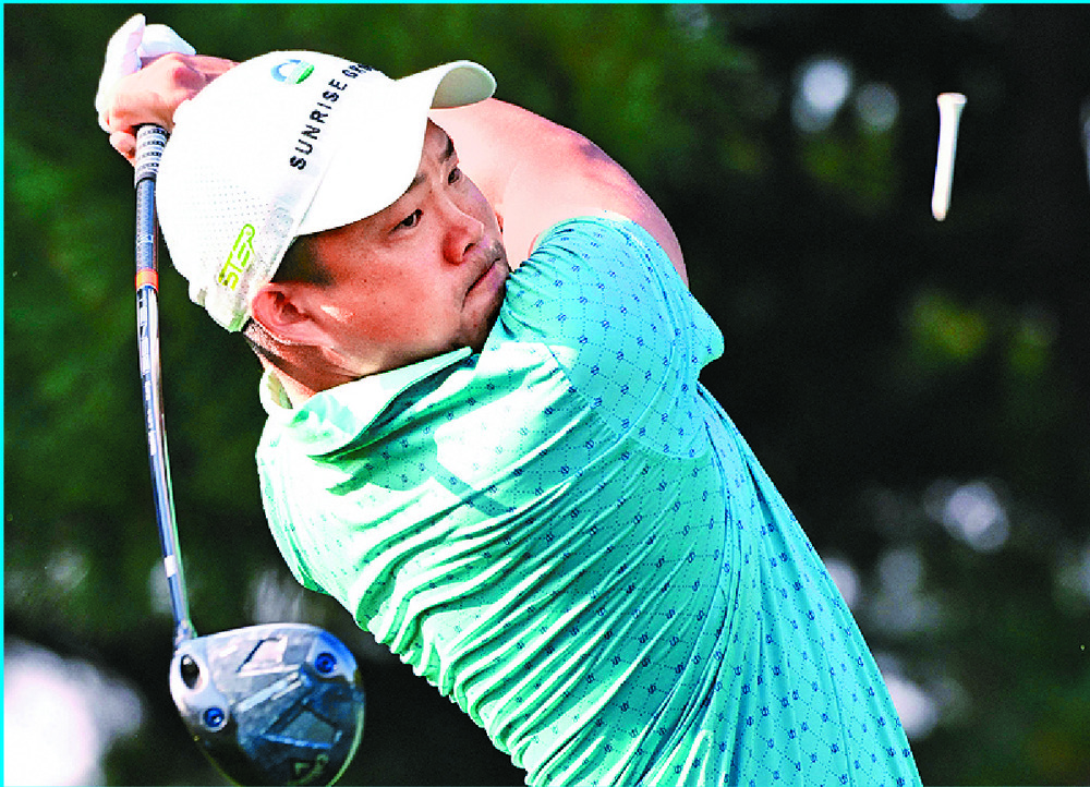 Max Lee is the first player from Taiwan to have full status in LIV Golf. AFP Max Lee is the first player from Taiwan to have full status in LIV Golf. AFP