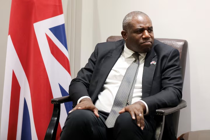 Britain's Foreign Secretary David Lammy. (Reuters) Britain's Foreign Secretary David Lammy. (Reuters)