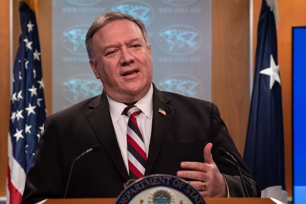 US Secretary of State Mike Pompeo says efforts on a program called 'Clean Network' would focus on five areas and include preventing Chinese apps, and Chinese telecos, from accessing sensitive information on Americans and business. US Secretary of State Mike Pompeo says efforts on a program called 'Clean Network' would focus on five areas and include preventing Chinese apps, and Chinese telecos, from accessing sensitive information on Americans and business.