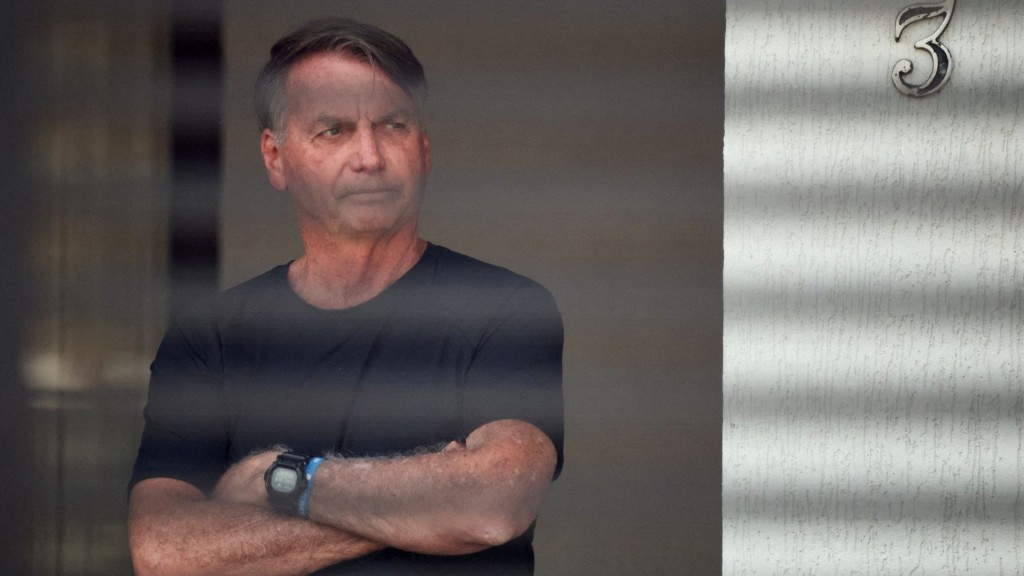 Former Brazilian president Jair Bolsonaro (Photo: Reuters)