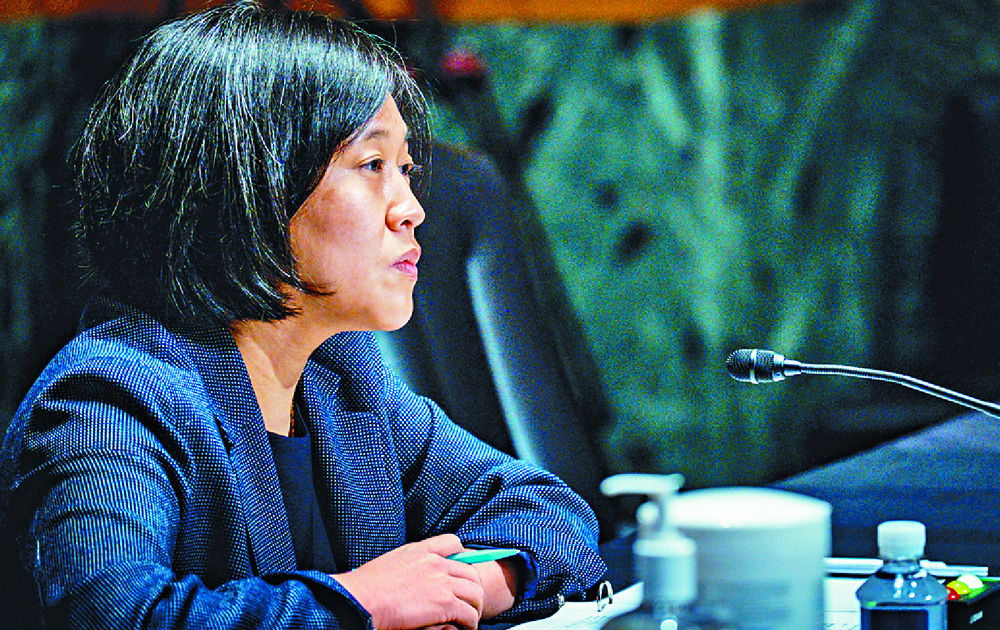 Katherine Tai will focus on the Biden administration approach to US-China trade relations. REUTERS Katherine Tai will focus on the Biden administration approach to US-China trade relations. REUTERS
