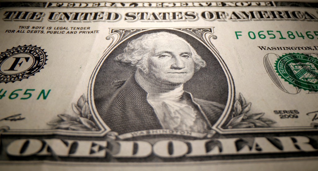 The US dollar. Reuters
