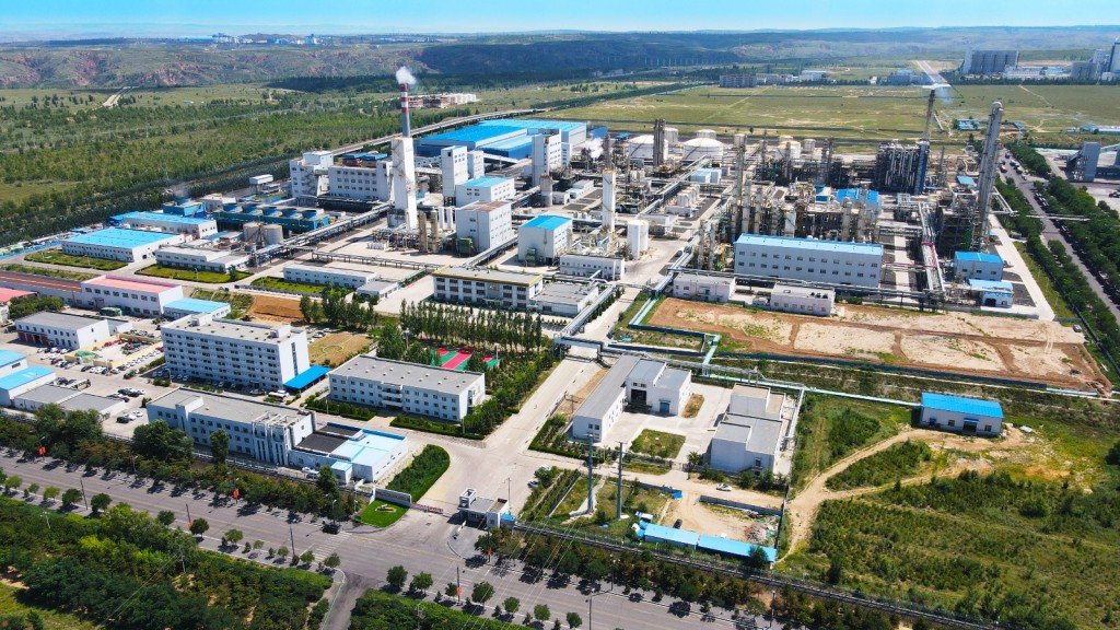 Towngas’ methanol production plant in Ordos, Inner Mongolia. Photo from Towngas
