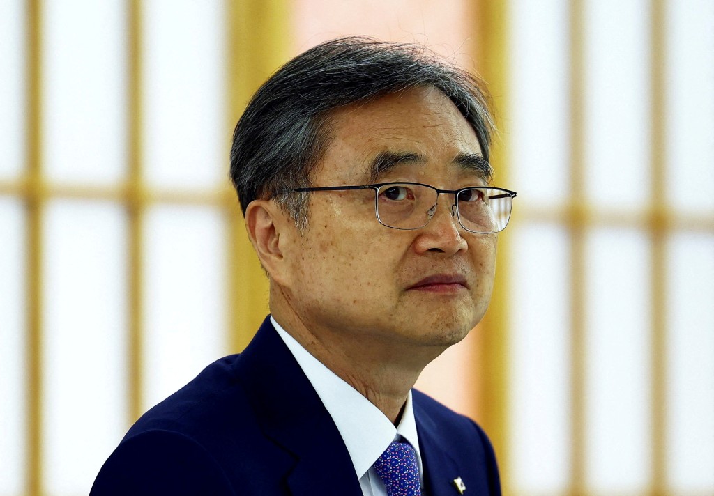 South Korea's Foreign Minister Cho Hyun attends a meeting with Japan's Foreign Minister Takeshi Iwaya (not pictured) at Foreign Ministry in Tokyo, Japan July 29, 2025. (Reuters)