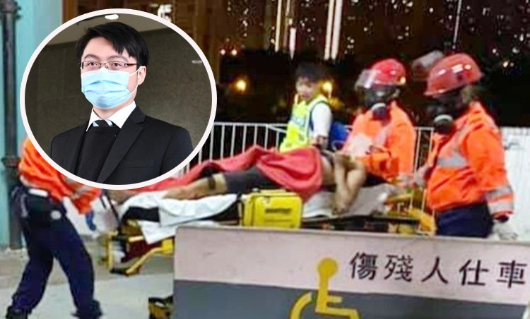 Neurosurgeon Calvin Mak Hoi-kwan of the Queen Elizabeth Hospital said it would not make a big difference even if Chow Tsz-lok arrived 10 minutes earlier in the hospital. Neurosurgeon Calvin Mak Hoi-kwan of the Queen Elizabeth Hospital said it would not make a big difference even if Chow Tsz-lok arrived 10 minutes earlier in the hospital.