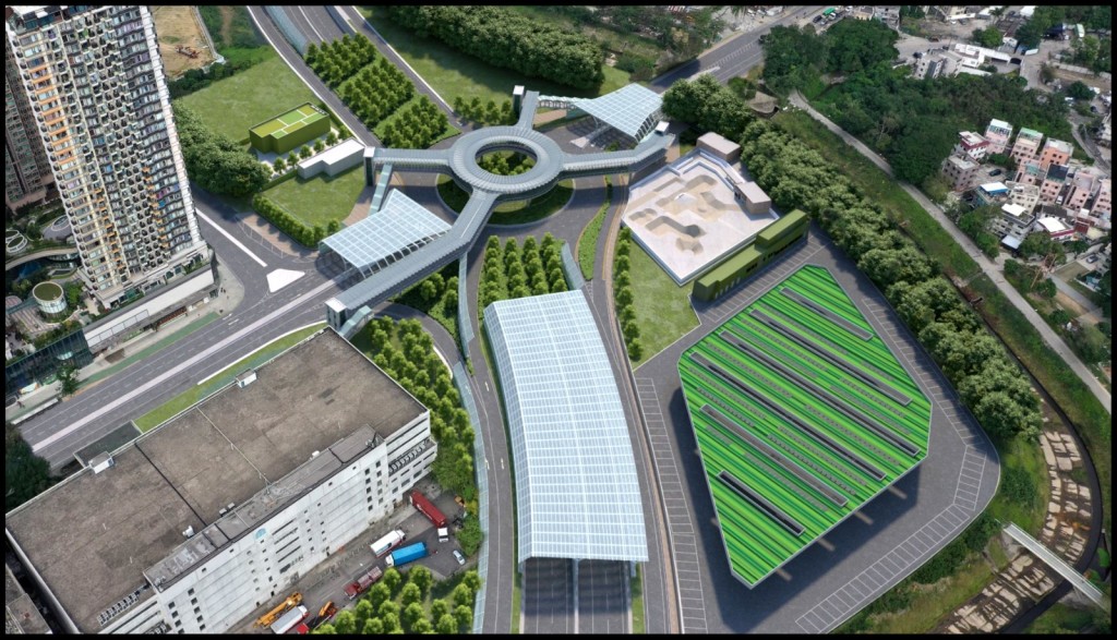 An artist's impression of the F6 network