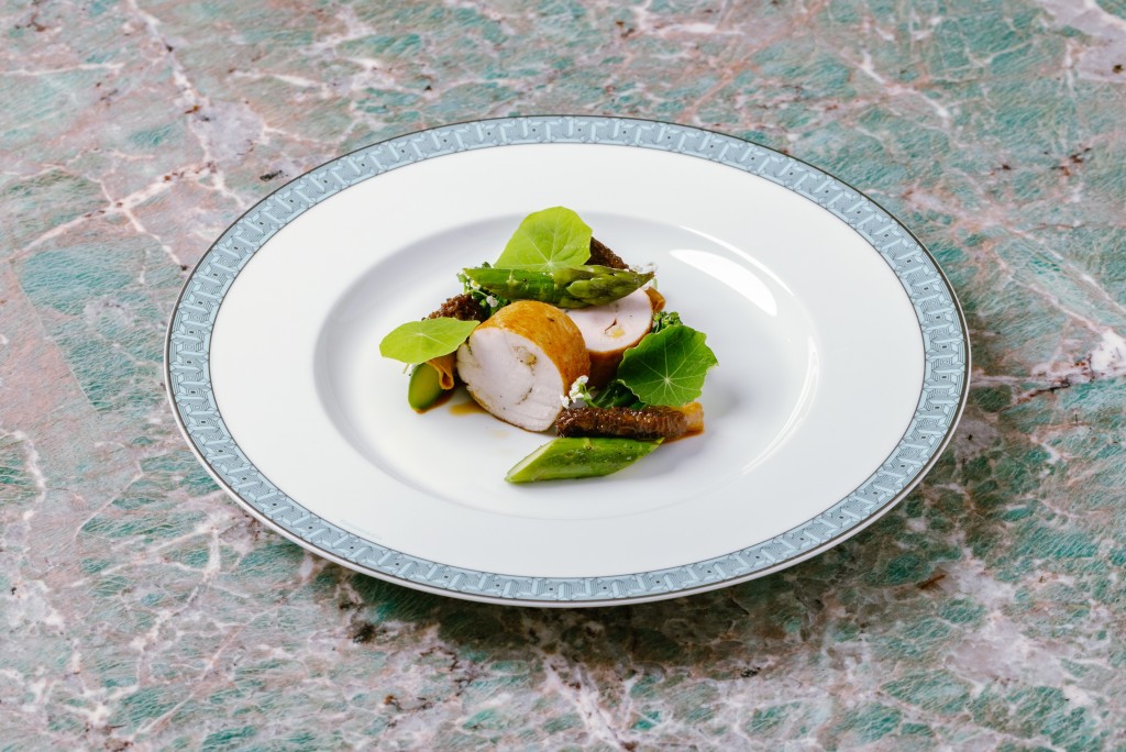 Slow-cooked Label Rouge Chicken Breast.