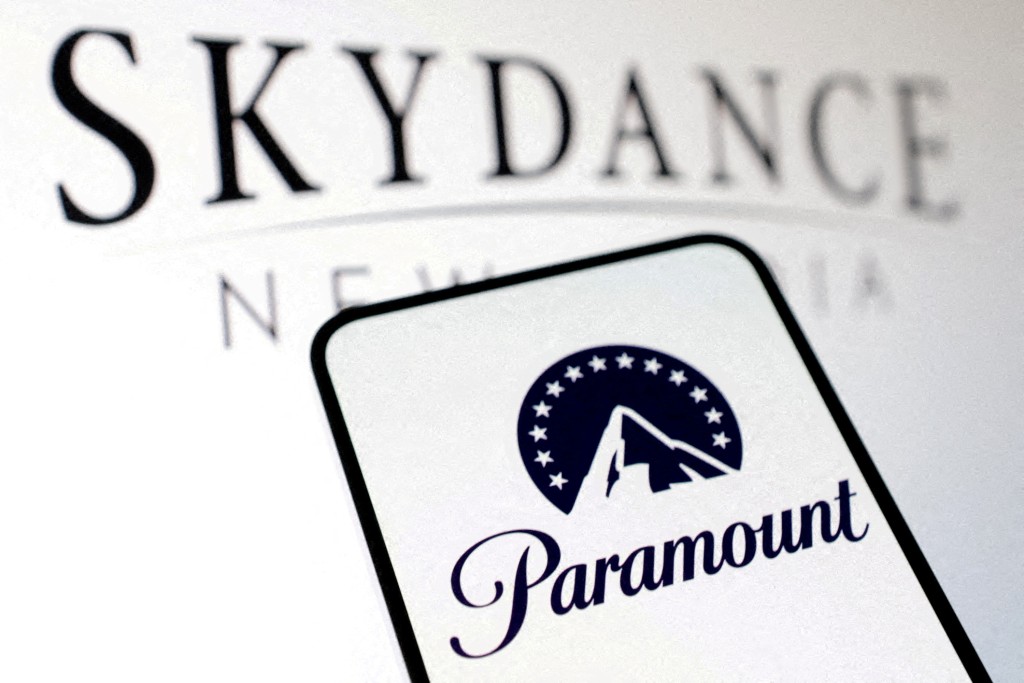 Paramount Global and Skydance logos are seen in this illustration taken December 17, 2024. REUTERS