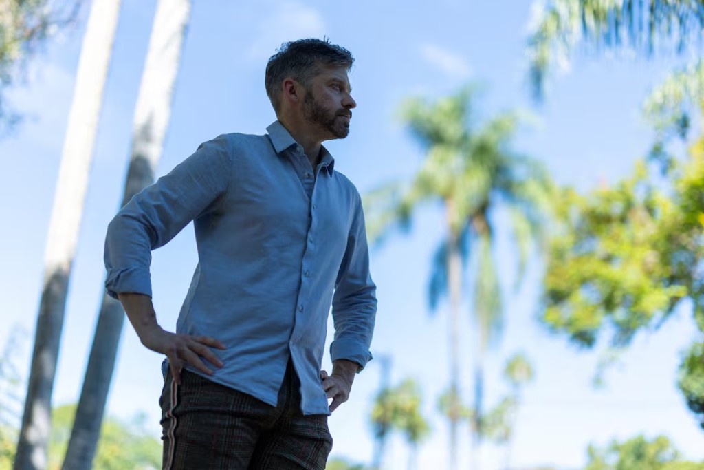 Software developer and former congressional aid Kenneth Russell DeGraff poses for a portrait in Los Angeles, California, U.S. September 9, 2026. REUTERS/Mike Blake