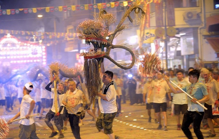 The Tai Hang Fire Dragon Dance is a recognised National Intangible Cultural Heritage.