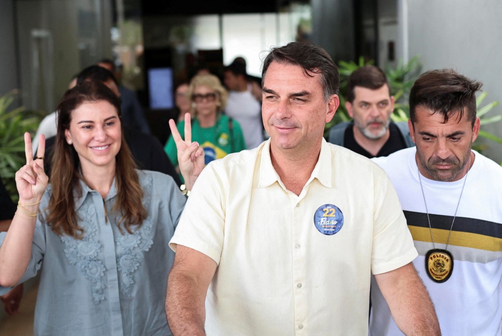 Flavio Bolsonaro had also asked for voting to be extended in at least three states, citing bad weather. Reuters