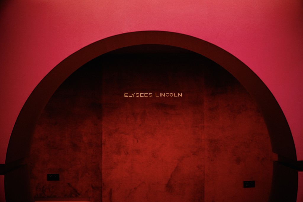 Photo by DIMITAR DILKOFF / AFP. This photograph shows an interior view of the Elysees Lincoln cinema in Paris on November 14, 2025.