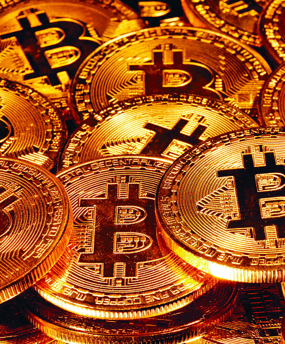 Bitcoin surges to three-year high