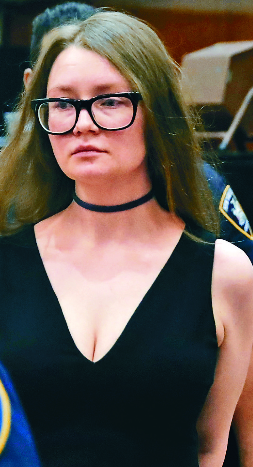 Ekaterina Barrett's case is similar
to that of Anna Sorokin, left. Ekaterina Barrett's case is similar
to that of Anna Sorokin, left.