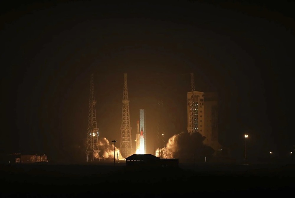 Iran said Sunday it successfully launched three satellites into space. (AP) Iran said Sunday it successfully launched three satellites into space. (AP)