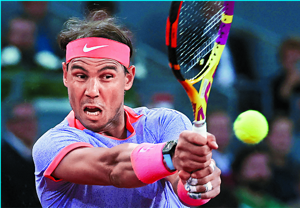 Rafa Nadal's final home appearance continues after his win over Alex de Minaur. AFP Rafa Nadal's final home appearance continues after his win over Alex de Minaur. AFP