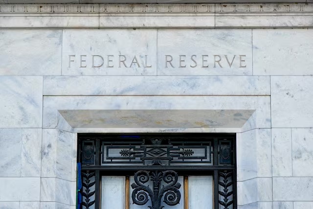 Renovations continue at the Federal Reserve Board building in Washington, D.C., U.S., November 14, 2025. REUTERS/Elizabeth Frantz/File Photo