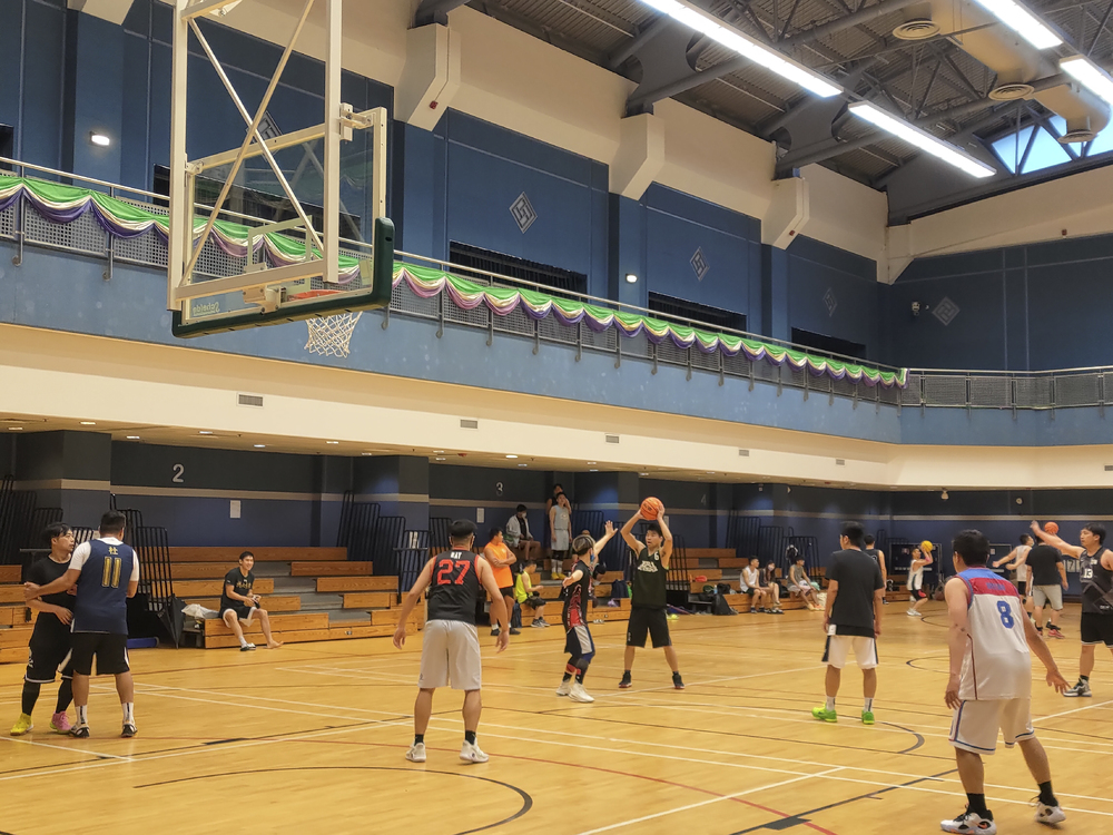 The booking row highlights the lack of court space for the young, says Richard Bradstreet. SING TAO The booking row highlights the lack of court space for the young, says Richard Bradstreet. SING TAO