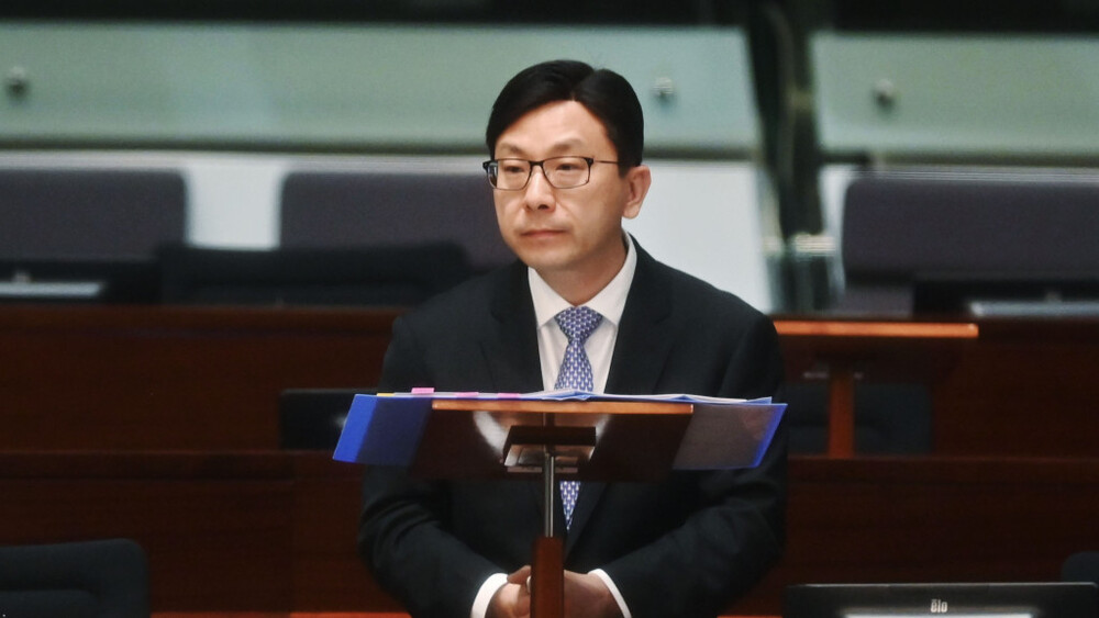 Secretary for Labour and Welfare Chris Sun Yuk-han. (File) Secretary for Labour and Welfare Chris Sun Yuk-han. (File)