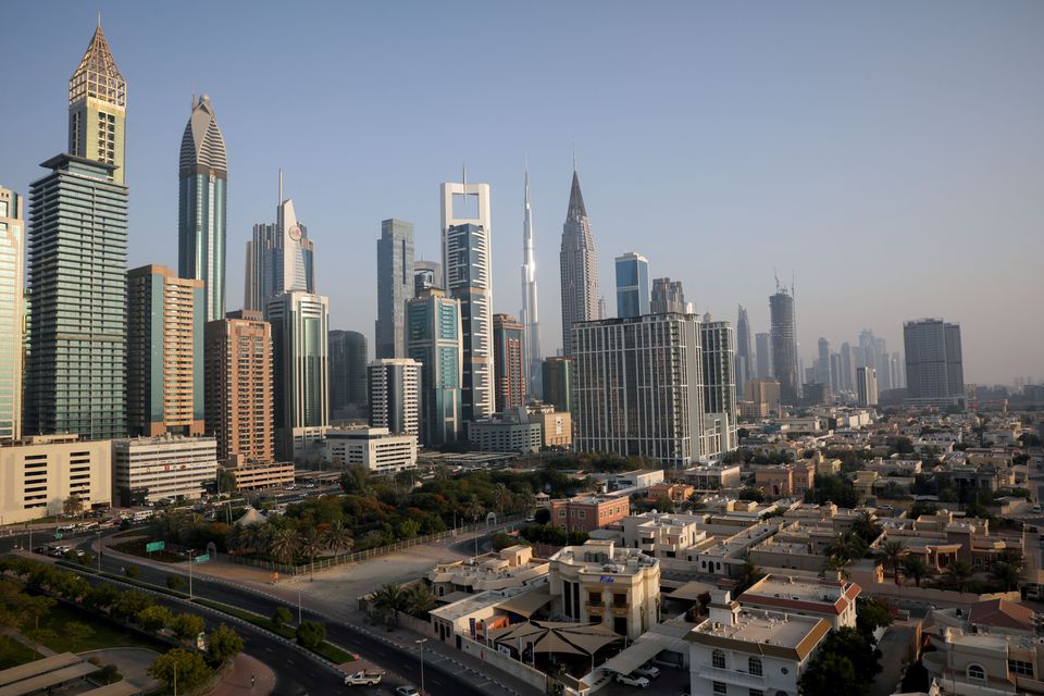 A general view of the Burj Khalifa and the downtown skyline in Dubai, United Arab Emirates. (Reuters)