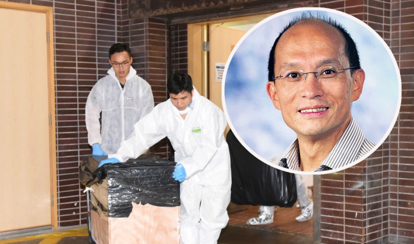 Former HKU associate professor Cheung Kie-chung said his mind “went blank” when he strangled his wife with wires. Former HKU associate professor Cheung Kie-chung said his mind “went blank” when he strangled his wife with wires.