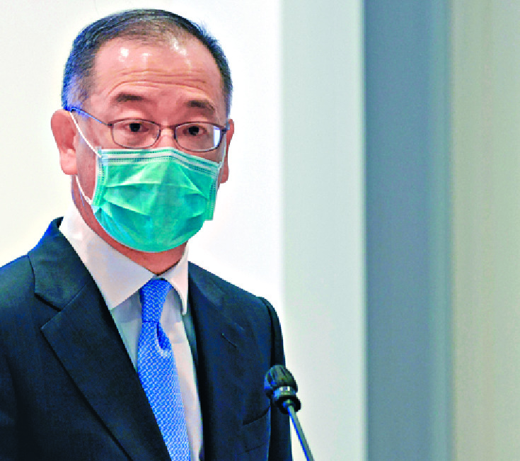 Eddie Yue says the investment environment will remain uncertain. REUTERS Eddie Yue says the investment environment will remain uncertain. REUTERS