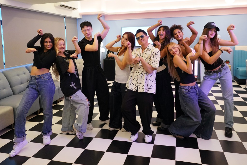HKJC’s Rising Stars Ambassador Aaron Kwok shared valuable feedback with Now United on their new single.