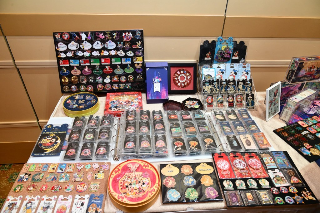Pin trading is an integral part of Disney fan culture.