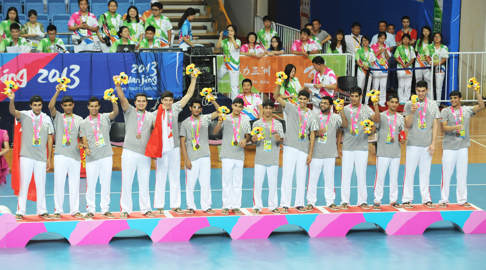 Athletes in the 2013 Asian Youth Games. (Xinhua) Athletes in the 2013 Asian Youth Games. (Xinhua)