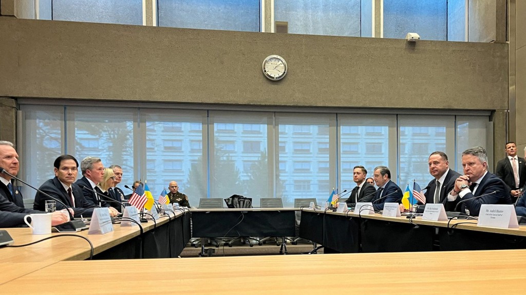 Ukraine peace talks in Geneva. Reuters