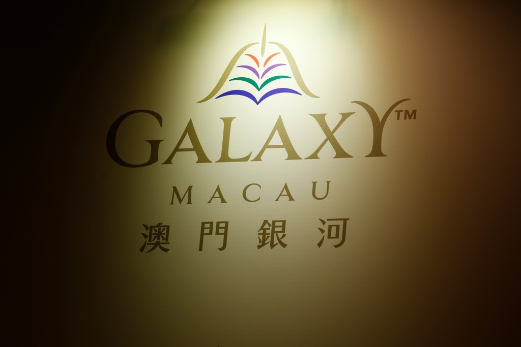 A logo of Galaxy Macau, part of the Galaxy Entertainment Group (GEG), China February 28, 2017. REUTERS