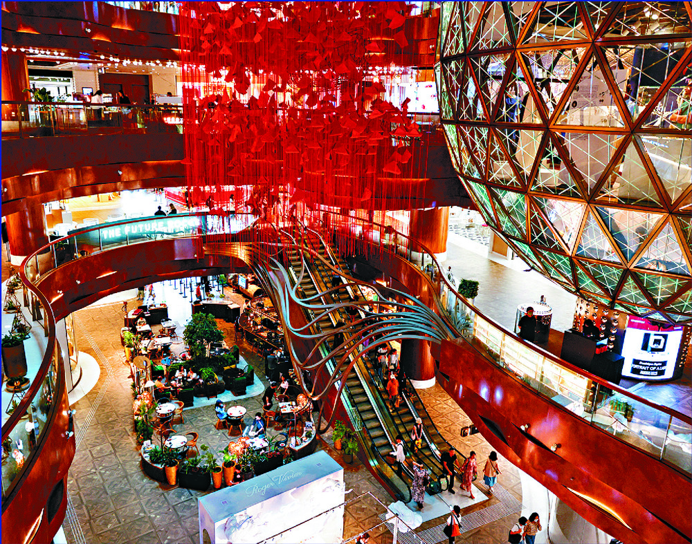 Adrian Cheng headed projects such as K11 Musea and 11 Skies.
