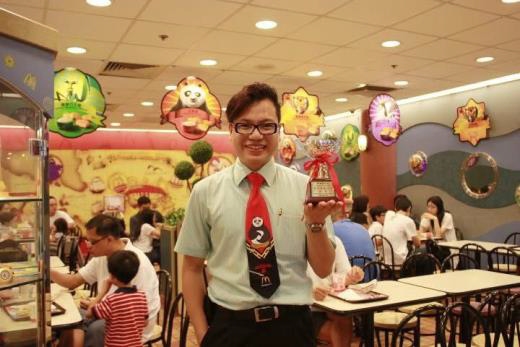 Chan has joined McDonald’s Hong Kong for 26 years.