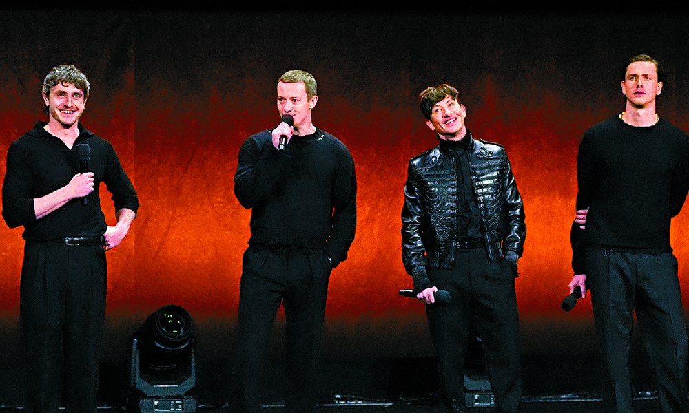 From left: Paul Mescal, Joseph Quinn, Barry Keoghan and Harris Dickinson. AP From left: Paul Mescal, Joseph Quinn, Barry Keoghan and Harris Dickinson. AP
