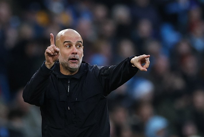 Players who are found to be overweight won't travel to Nottingham Forest, says Pep Guardiola. REUTERS