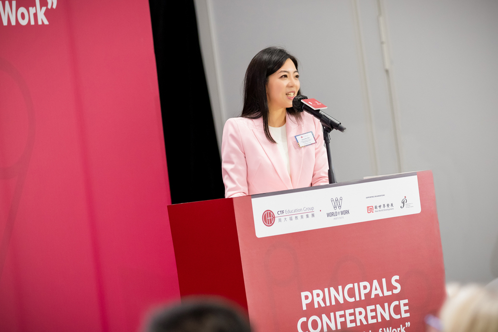 Jennifer Ma, Group Chief Strategy Officer of CTF Education Group and Convenor of WOW Institute
