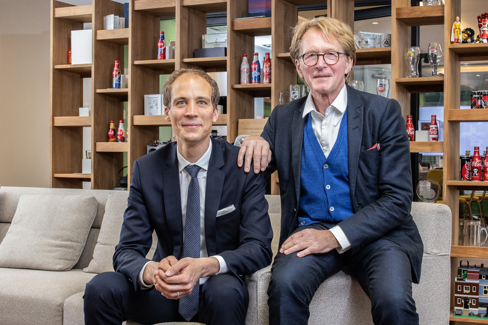 (Left) Dr Dominik Kaltenbacher, (Right) Dr Werner Zollner