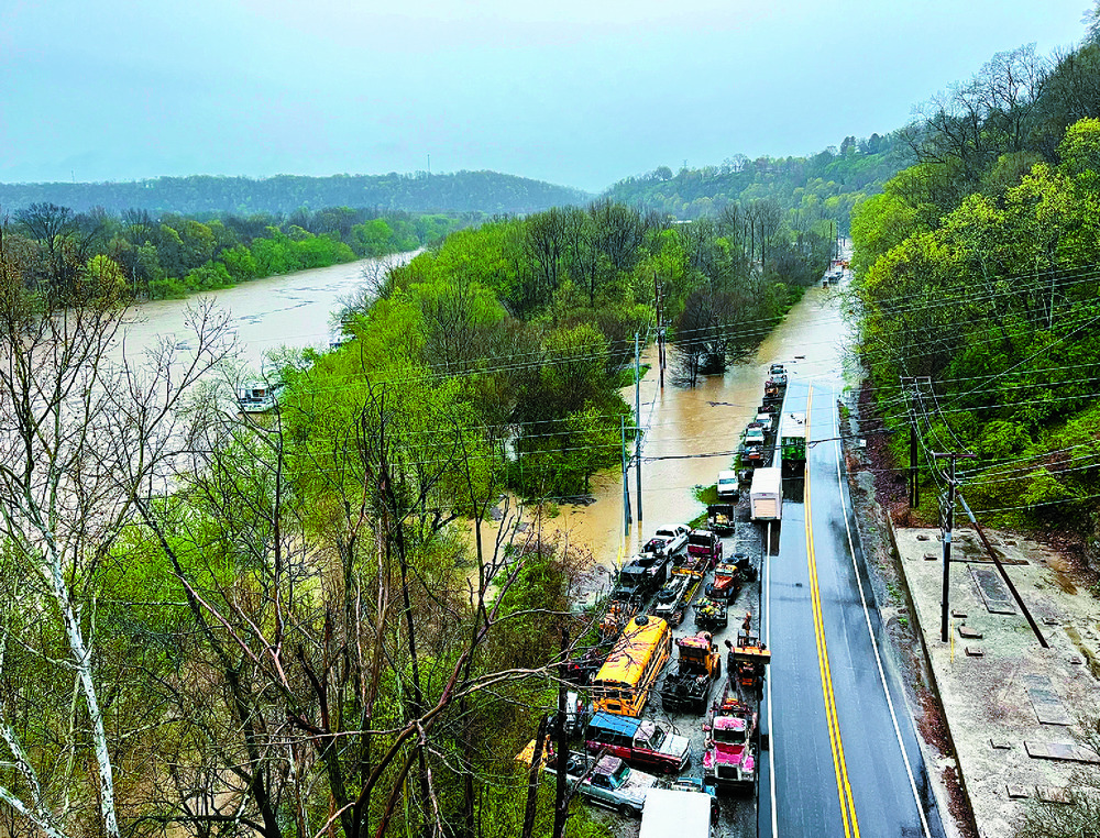 Floods in Kentucky and heavy rains in Tennessee, below. reuters Floods in Kentucky and heavy rains in Tennessee, below. reuters