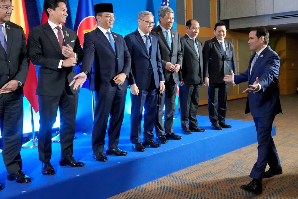 Association of Southeast Asian Nations (ASEAN) Foreign Ministers' Meeting in Pasay City, Metro Manila, Philippines, July 22, 2026. Aaron Favila/Pool via REUTERS