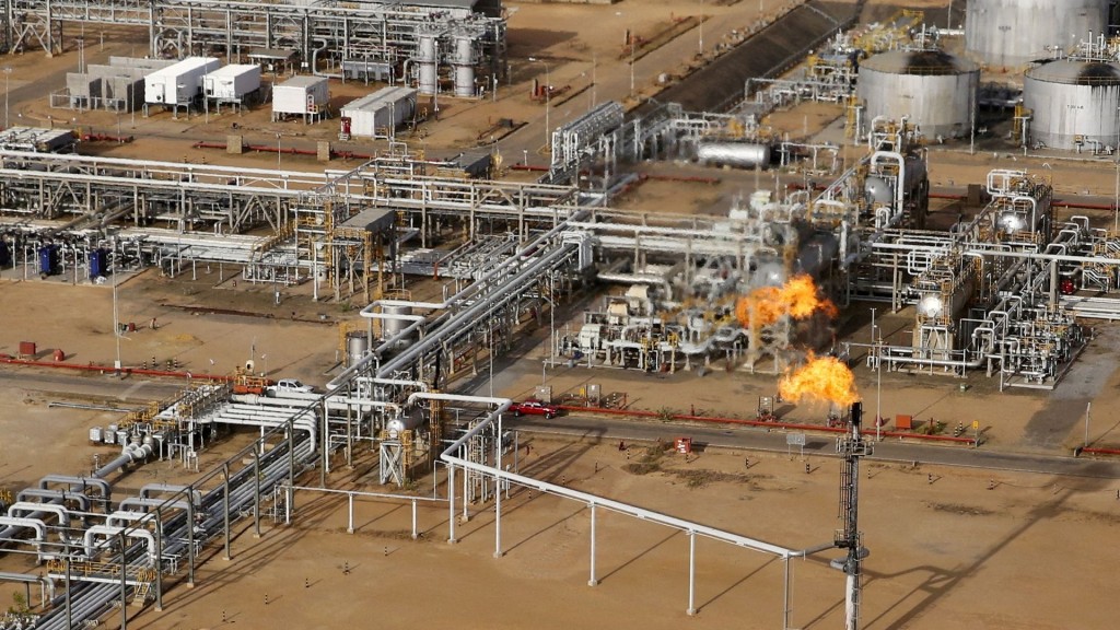 An heavy-crude treatment plant operated by Venezuela's state oil company. File photo/Reuters