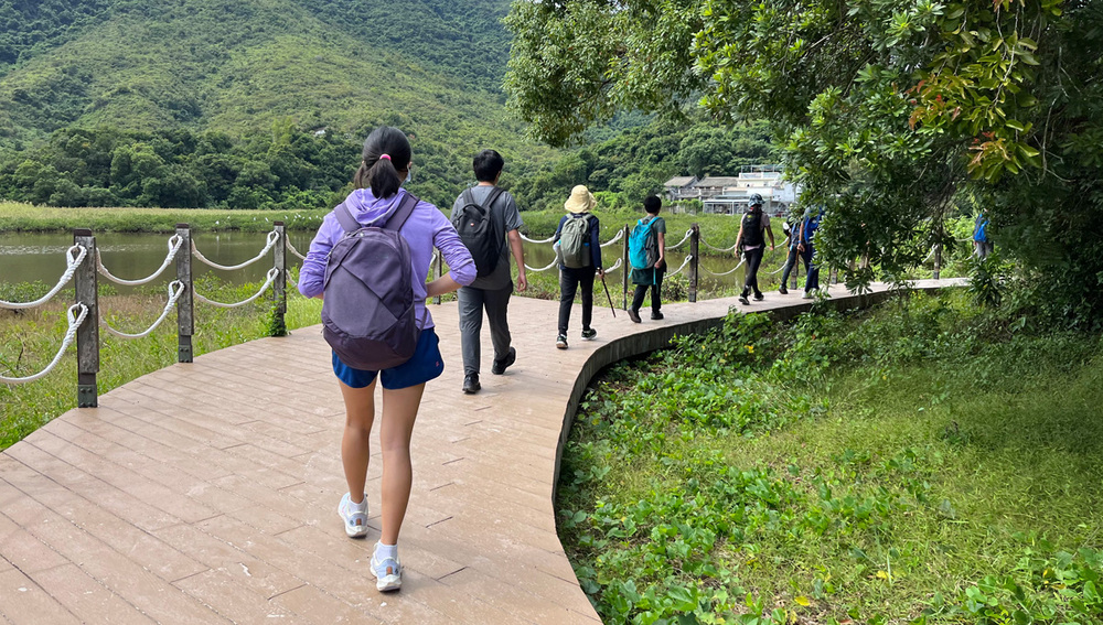 Students embarked on an adventurous hike during the annual Discovery Week.