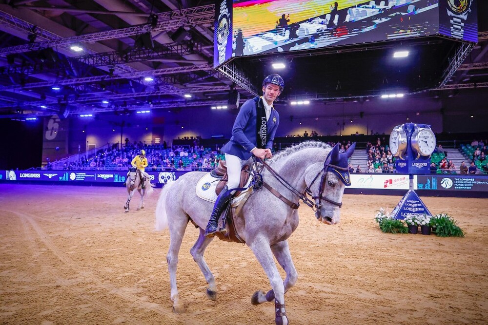 HKJC Equestrian Team member Patrick Lam