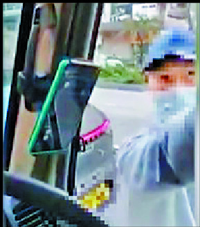 A video grab shows the driver of the Porsche confronting Li on Friday. A video grab shows the driver of the Porsche confronting Li on Friday.