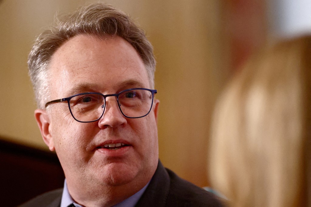 New York Federal Reserve Bank President John Williams speaks to Economic Club of New York, in New York City, U.S., May 30, 2024. REUTERS/Andrew Kelly