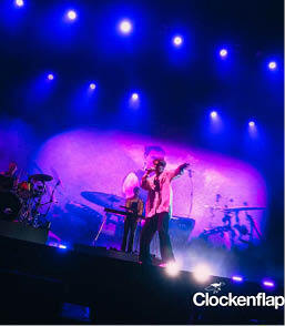 Glass Animals perform at Clockenflap 2024. Glass Animals perform at Clockenflap 2024.