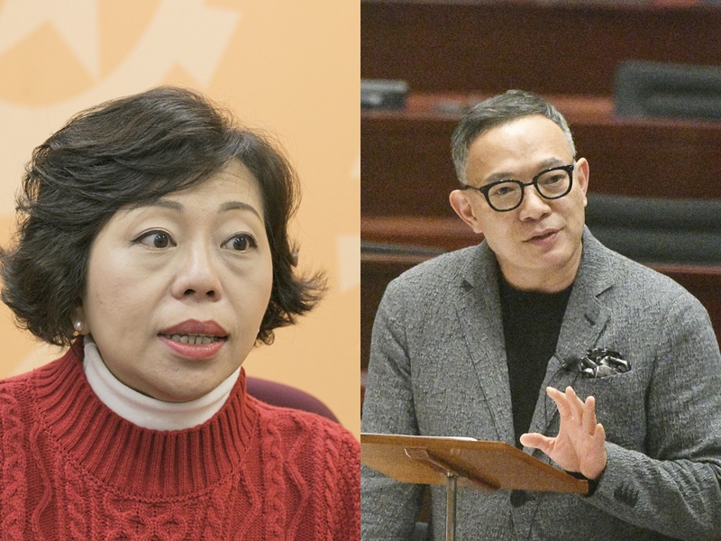 Alice Mak Mei-kuen (left), Paul Tse Wai-chun (right). File photo. Alice Mak Mei-kuen (left), Paul Tse Wai-chun (right). File photo.